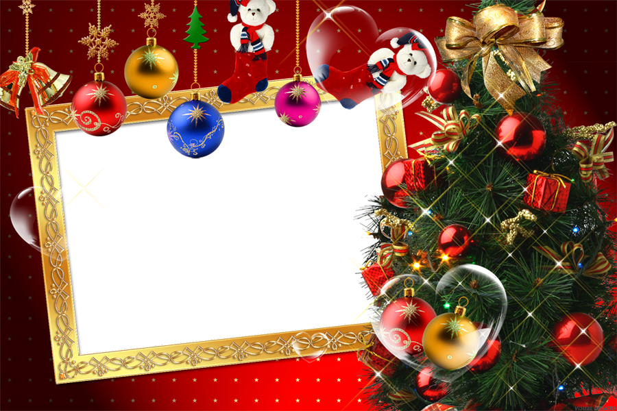 Árvore Natalina Moldura | Imagem Legal