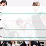 Etiqueta Escolar BTS