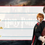 Etiqueta Escolar Harry Potter