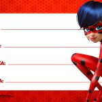 Etiqueta Escolar Ladybug para Imprimir