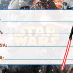 Etiqueta Escolar Star Wars