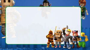 Roblox Etiqueta Escolar para Imprimir