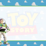Toy Story Etiqueta Escolar para Imprimir
