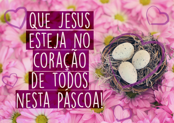 Mensagem de Páscoa Jesus