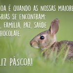 Mensagem de Páscoa Maiores Alegrias