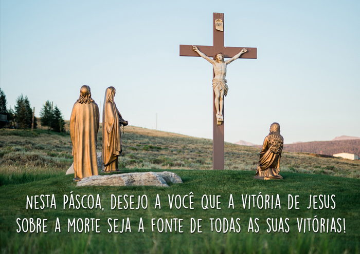 Mensagem de Páscoa Vitória de Jesus