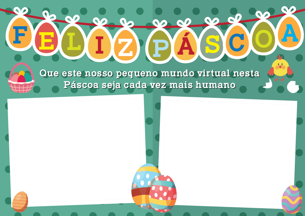 Moldura Humanidade Nesta Pascoa Imagem Legal