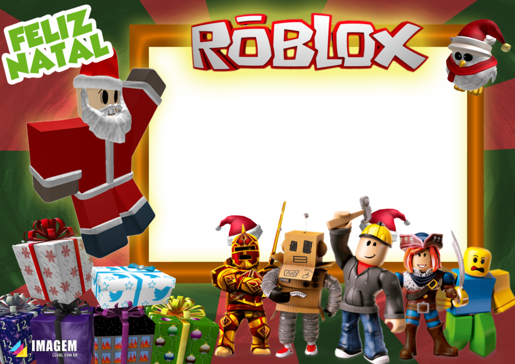 Moldura Roblox - Imagem Legal