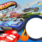 Hot Wheels Moldura PNG