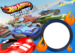 Hot Wheels Moldura PNG