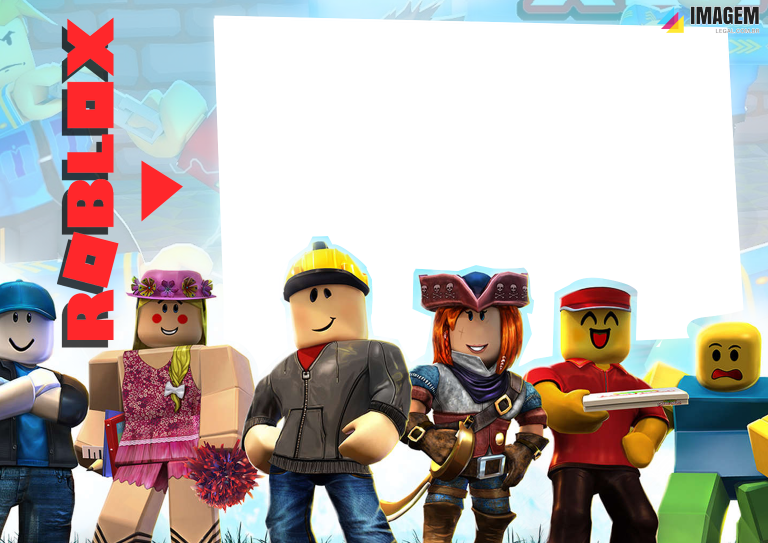 Moldura Roblox Imagem Legal