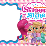 Shimmer e Shine Moldura PNG