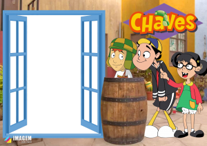 Chaves Moldura PNG