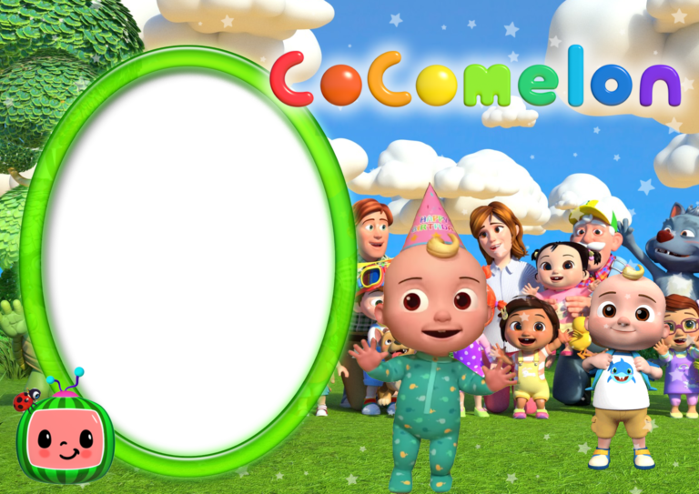 Cocomelon Moldura Png Imagem Legal