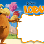 Lorax Moldura PNG