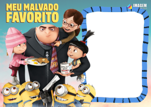 Meu Malvado Favorito Moldura PNG