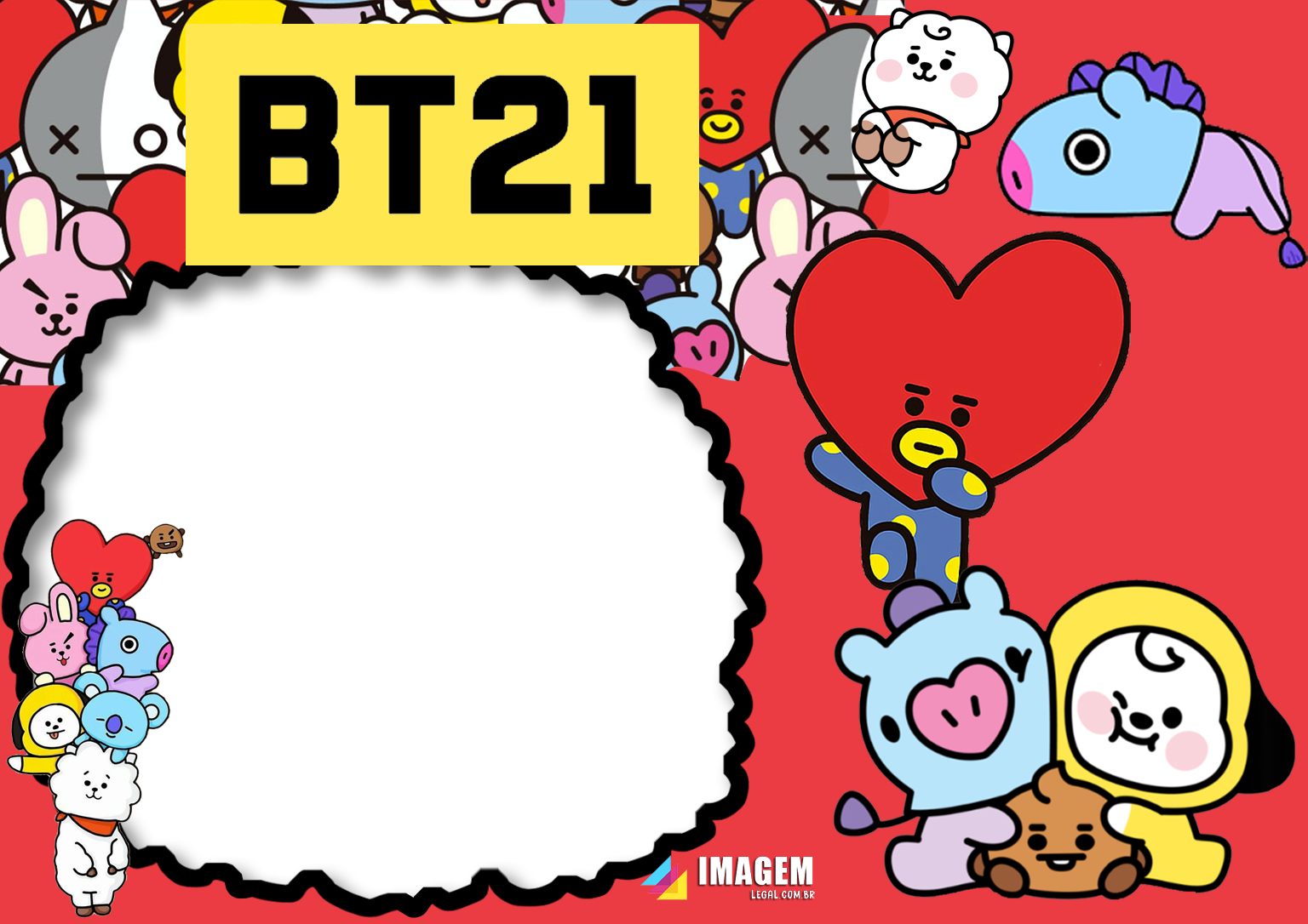 Bt21 Bts Cake Topper Png Printable Vectorency | Images and Photos finder