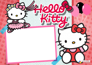 Moldura PNG Hello Kitty