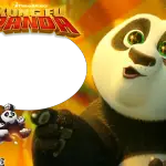Moldura PNG Kung Fu Panda