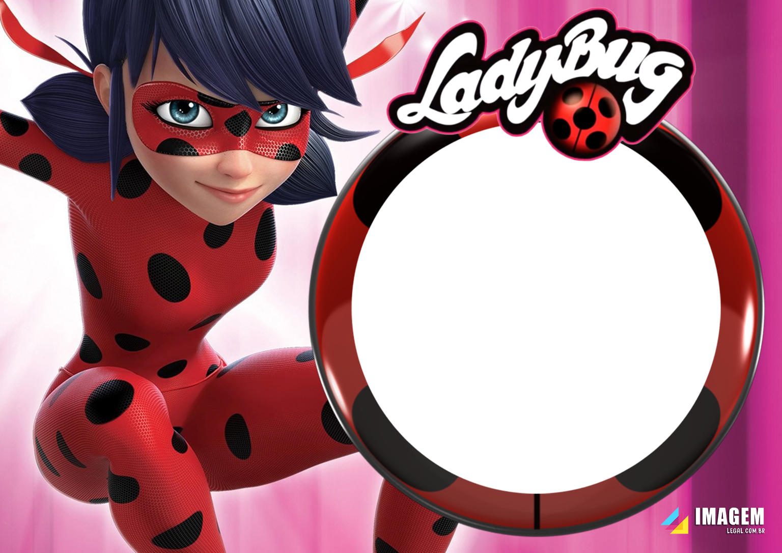 Desenho ladybug png