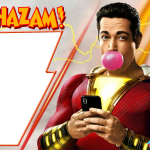 Moldura PNG Shazam