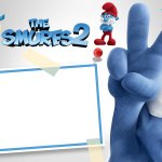 Os Smurfs 2 Moldura PNG