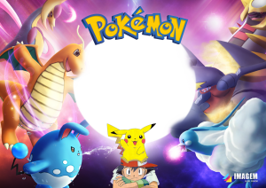 Pokémon Moldura PNG