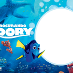 Procurando Dory Moldura para Colagem de Foto