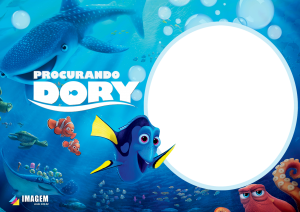 Procurando Dory Moldura para Colagem de Foto