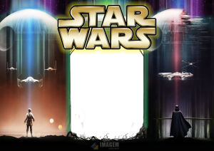 Star Wars Moldura PNG