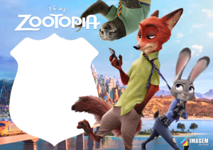 Zootopia Moldura PNG