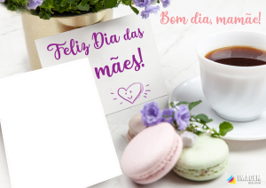 Moldura de Feliz Dia das Mães para Montagem de Fotos - Imagem Legal Moldura de Feliz Dia das Mães para Montagem de Fotos - Imagem Legal