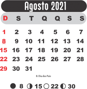 2022 nuova Calendario Agosto 20221 calendario 1990 agosto