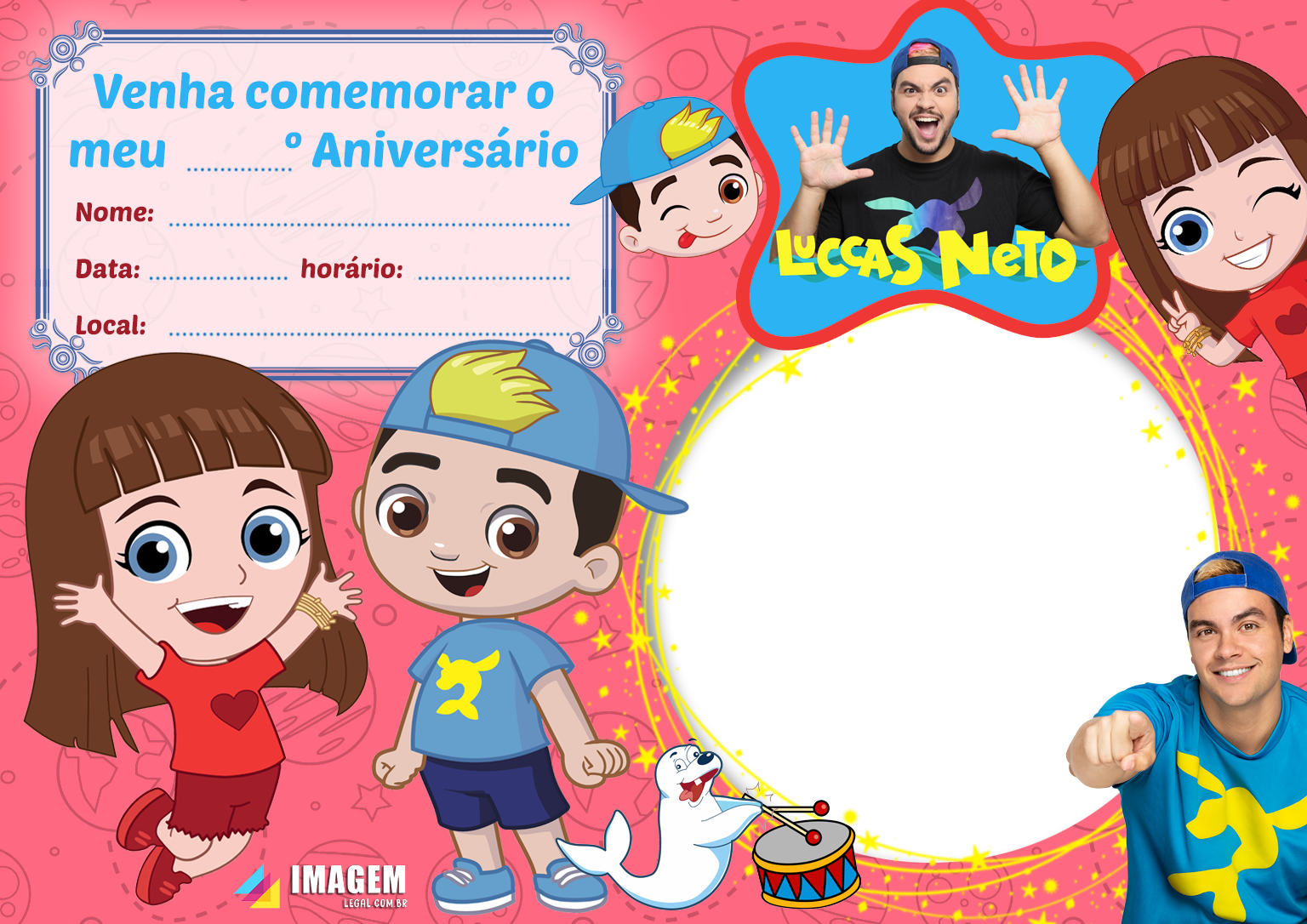 Luccas Neto Desenho PNG 03 - Imagens PNG