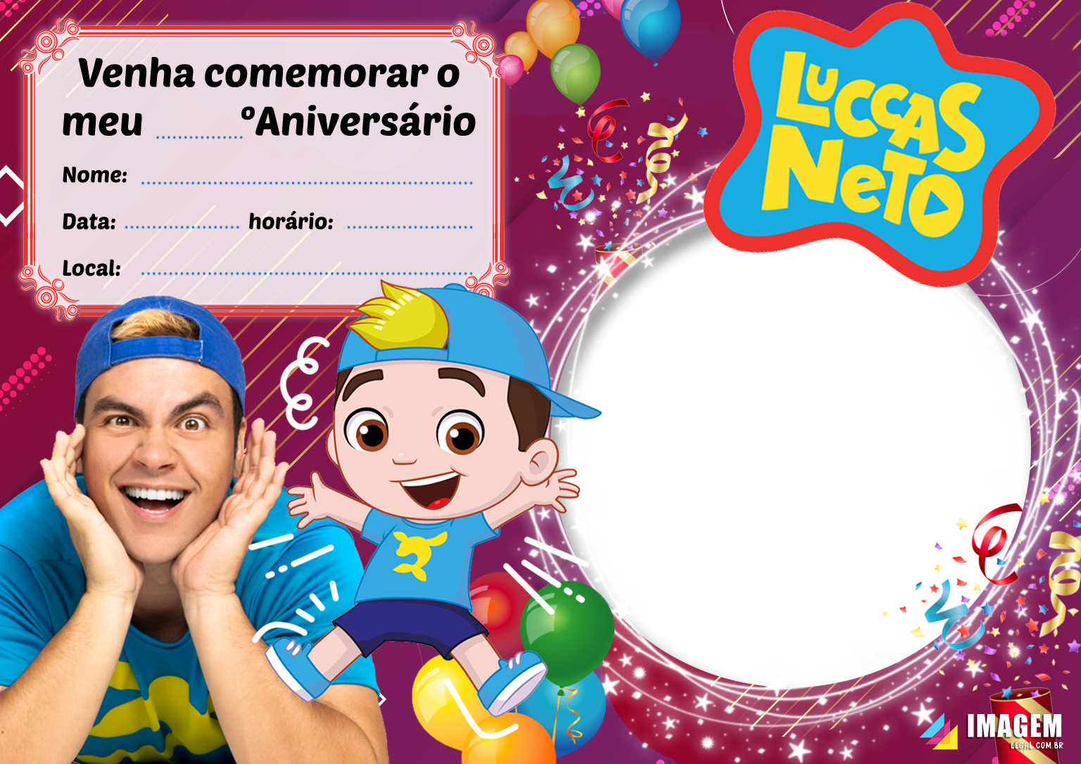 Luccas Neto Desenho PNG 03 - Imagens PNG