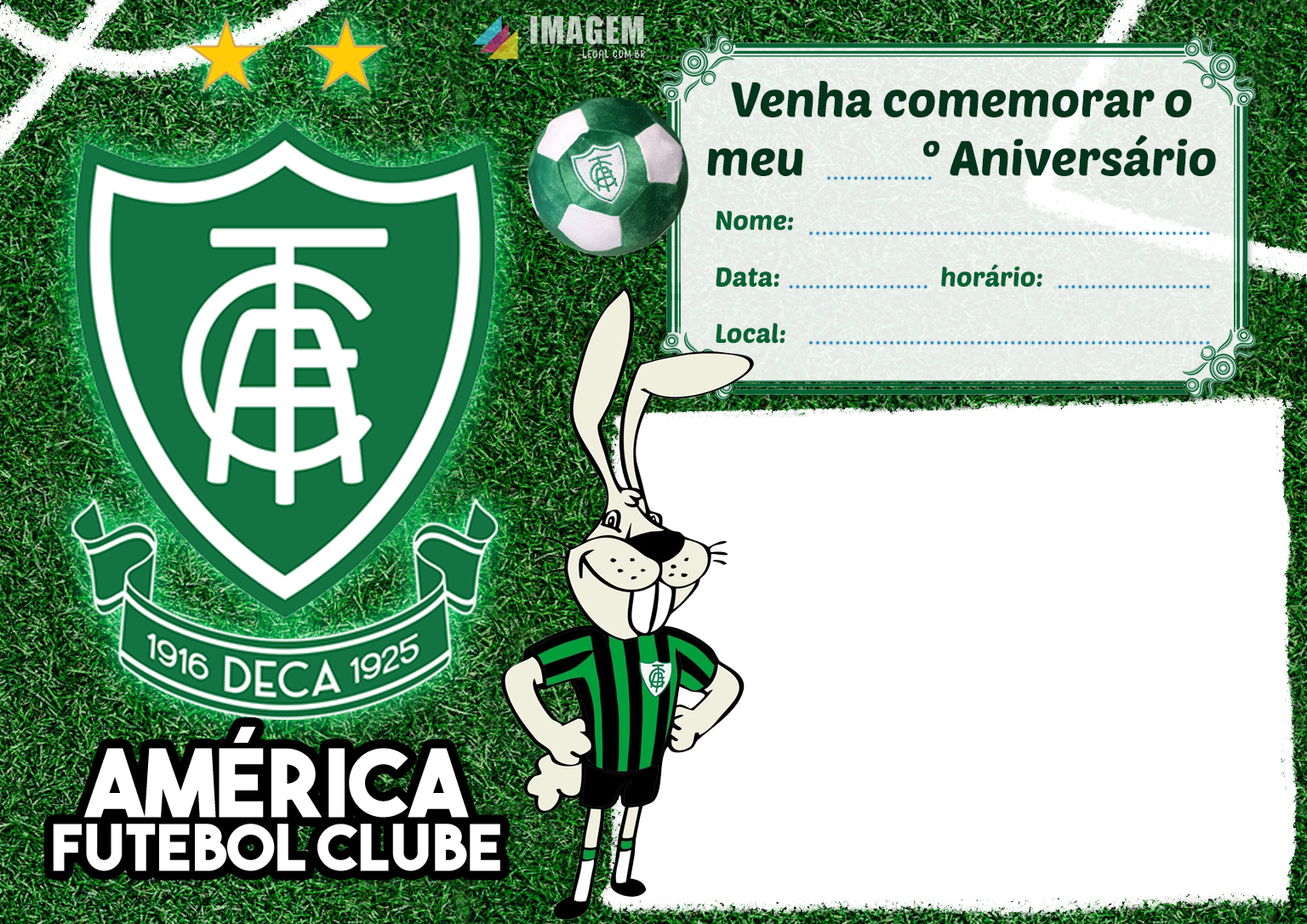 Convite Atlético Mineiro Edite Online