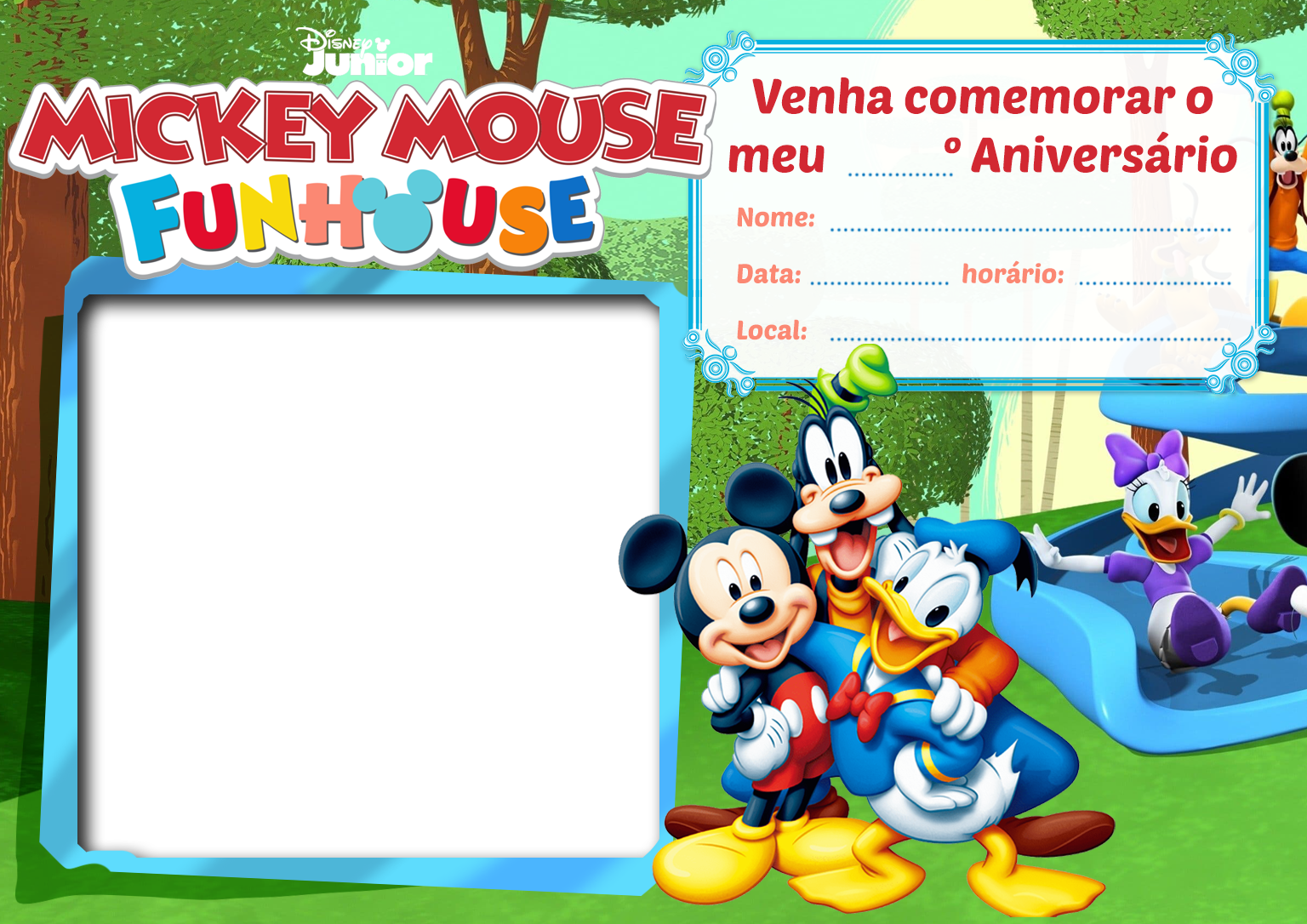 Arquivos Png Mickey e Amigos