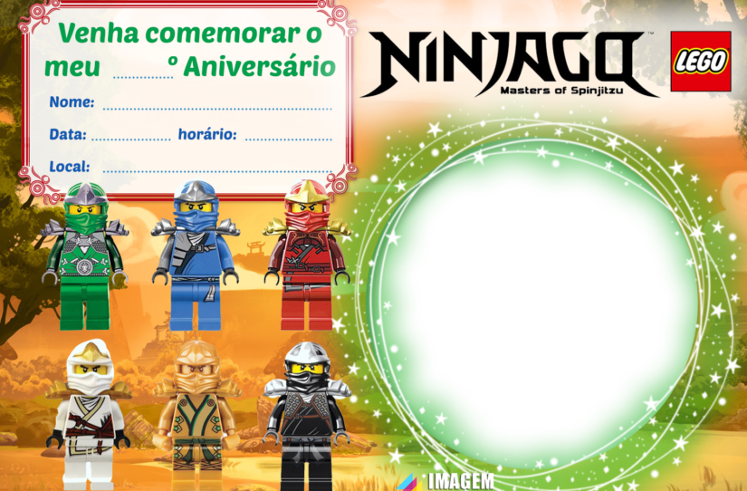 Convite de aniversário Fall Guys para preencher, baixe grátis convites para  editar, colocar s…