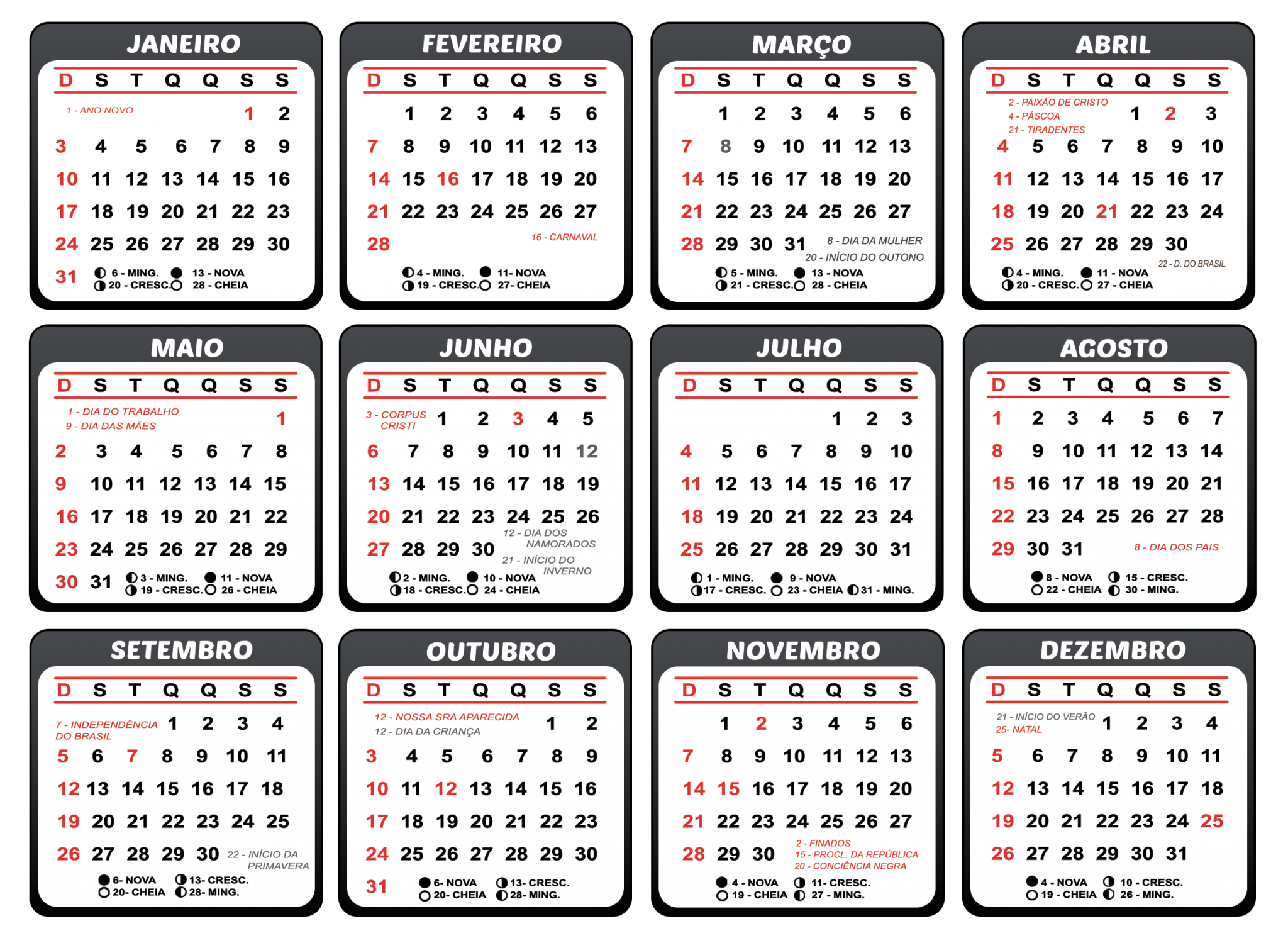 Calendário 2021 Em Formato Png Brasil Vrogue