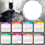 Moldura para Calendário 2021 Batman