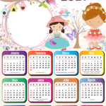 Calendário 2021 PNG Jardim Encantado