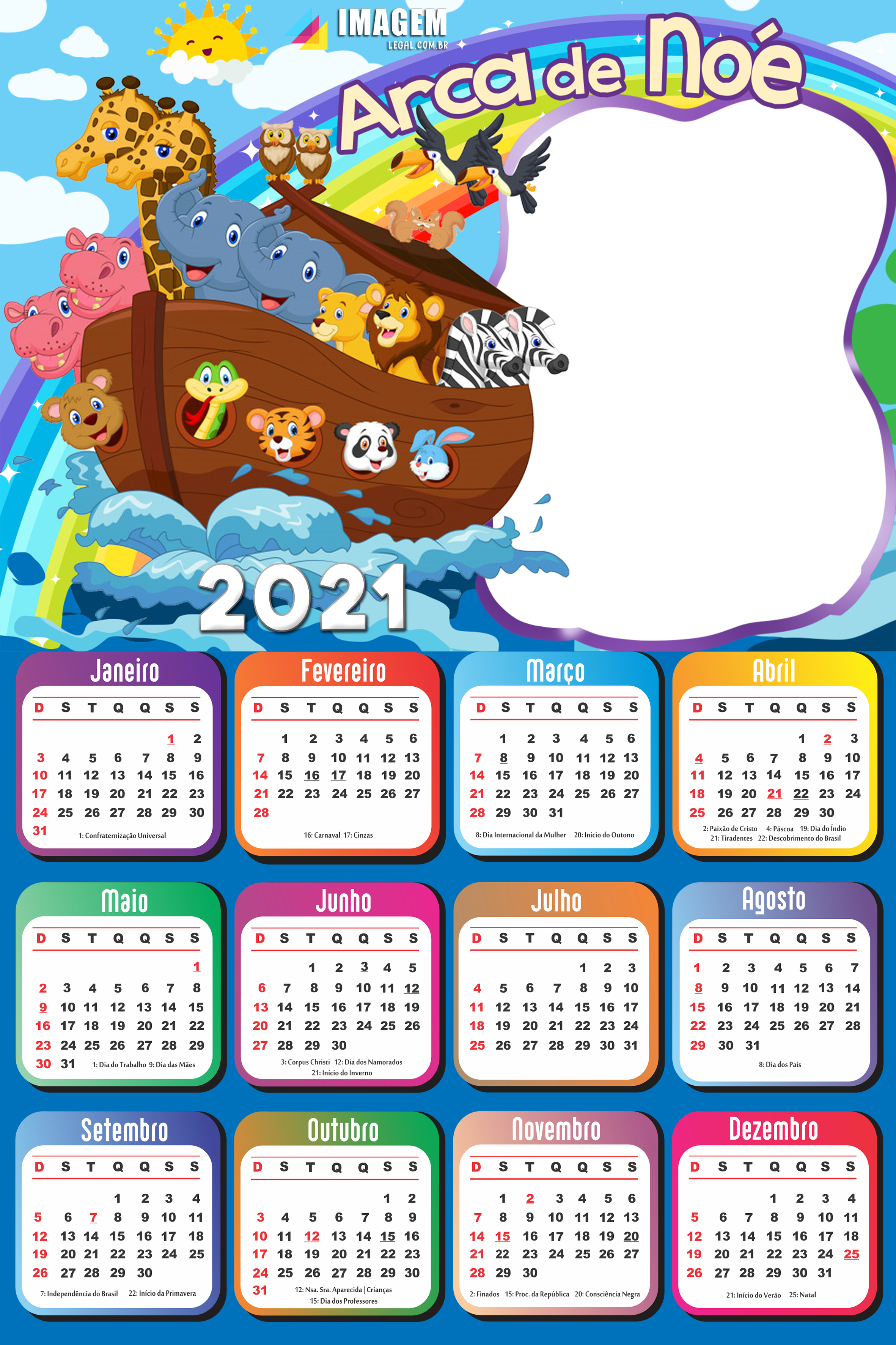 Moldura Calendario 2021 De Natal Para Montagem De Foto Imagem Legal Ideias De Calendario Calendarios Infantis Imagens Legais calendario pronto 2021