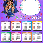 Calendário 2021 Chiquititas PNG