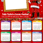 Calendário 2021 Papai Noel Coca Cola