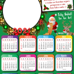 Calendário 2021 Que a magia do Natal entre em cada lar