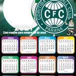 Calendário 2021 Coritiba Futebol Clube