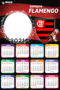 Calendário 2021 Sempre Flamengo