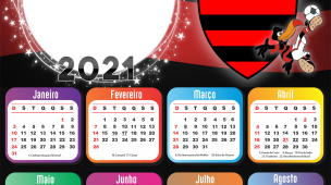 Calendário 2021 Sempre Flamengo