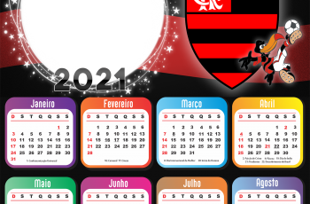 Calendário 2021 Sempre Flamengo
