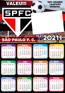 Calendário 2021 do São Paulo Futebol Clube